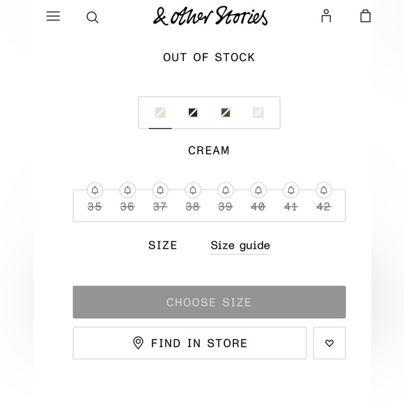 & Other Stories Canvas Cream Platform Mules Chunky Sole Size 38 / US 7 - Picture 6 of 14